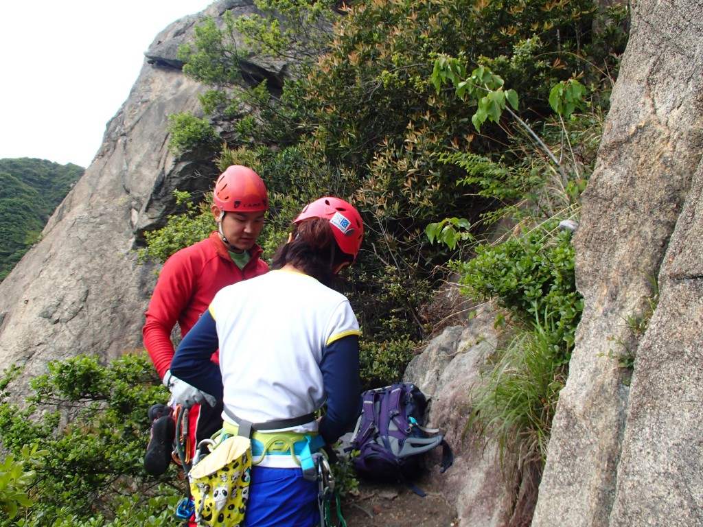 小豆島・7吉田の岩場　海鳴ロック