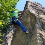 クライミング 不動岩・南太平洋 5.11c ★★